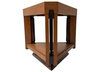 Art Deco Modernist Triangular Side Table by Anton Lucas, 1920s